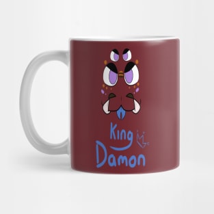 King Damon Face Mug